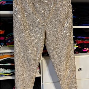 Sparkling Sequin Pants